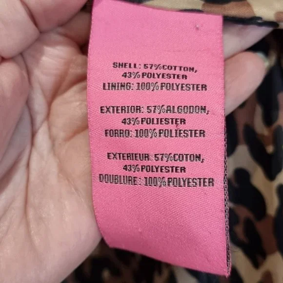 Betsey Johnson Black Cape Jacket Size Small (10) Belted Lined Designer - Picture 10 of 11